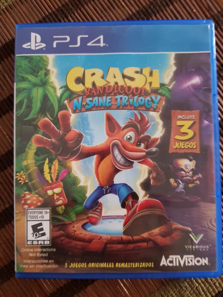 Crash Bandicoot Playstation 4