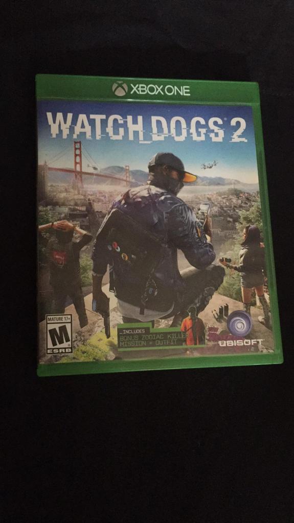Juego Xbox One, Whats Dogs 2. Negociable