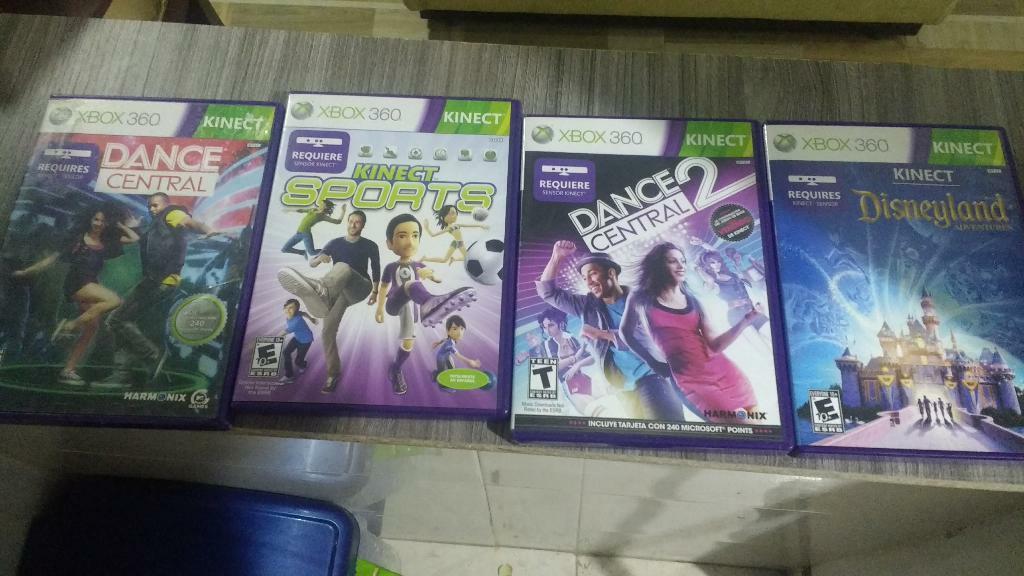 Juegos de Kinect Xbox 360