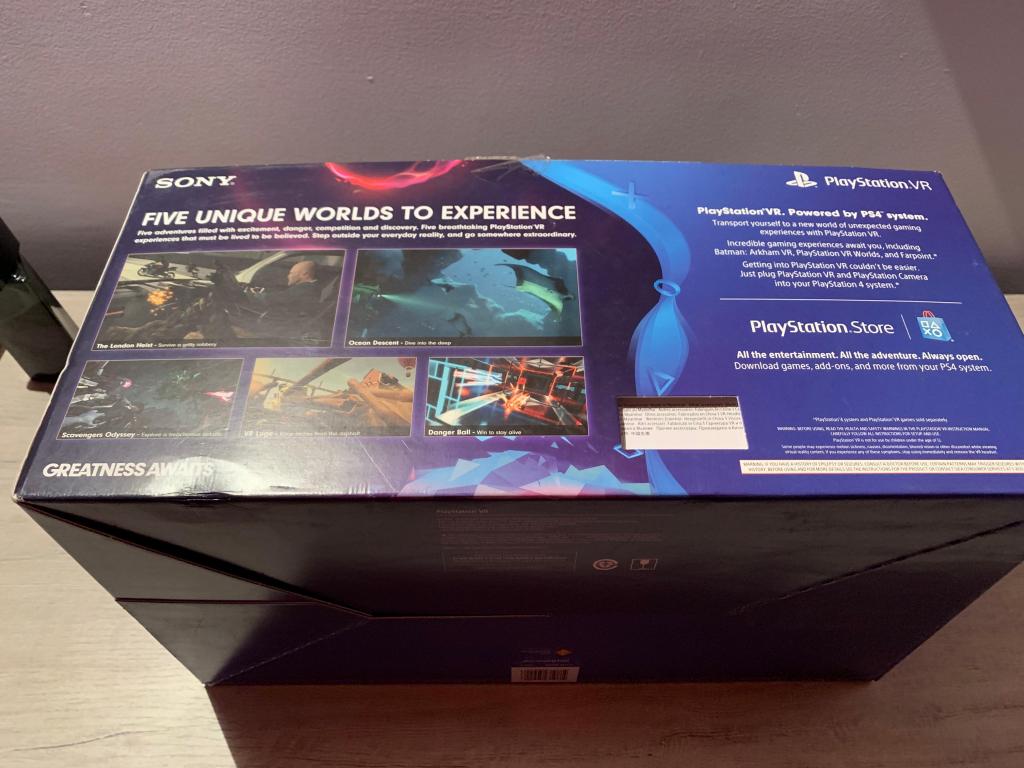 Playstation Vr Gafas De Realidad Virtual Launch Bundle