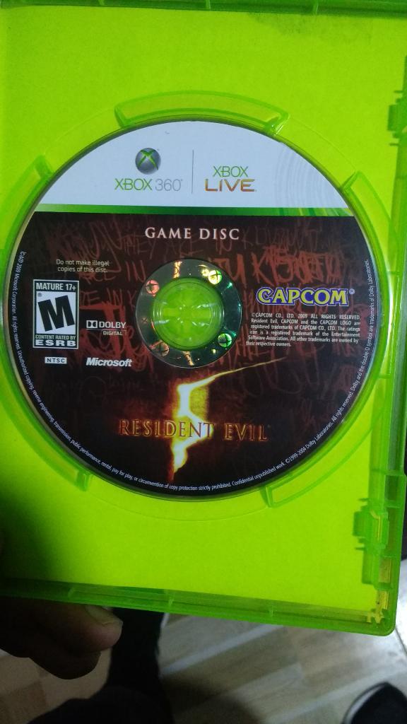 Resident Evil 5 Xbox 360