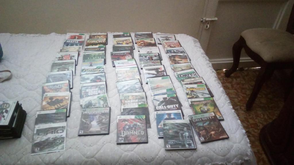 Se venden 70 jurgos de x box 360