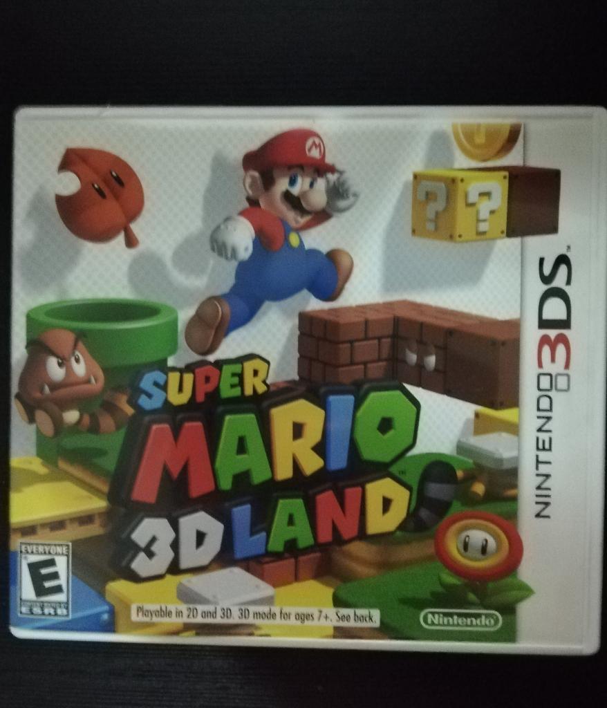 Super Mario 3D Land Nintendo 3DS Cambio o Vendo