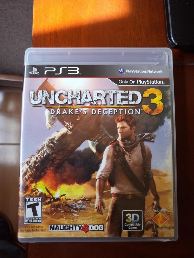 Uncharted 3 PS Precio Fijo. Excelente estado.