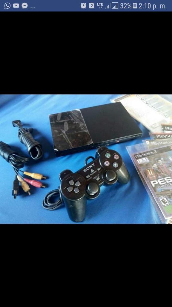 Vendo Play Station 2 Slim Un Mando