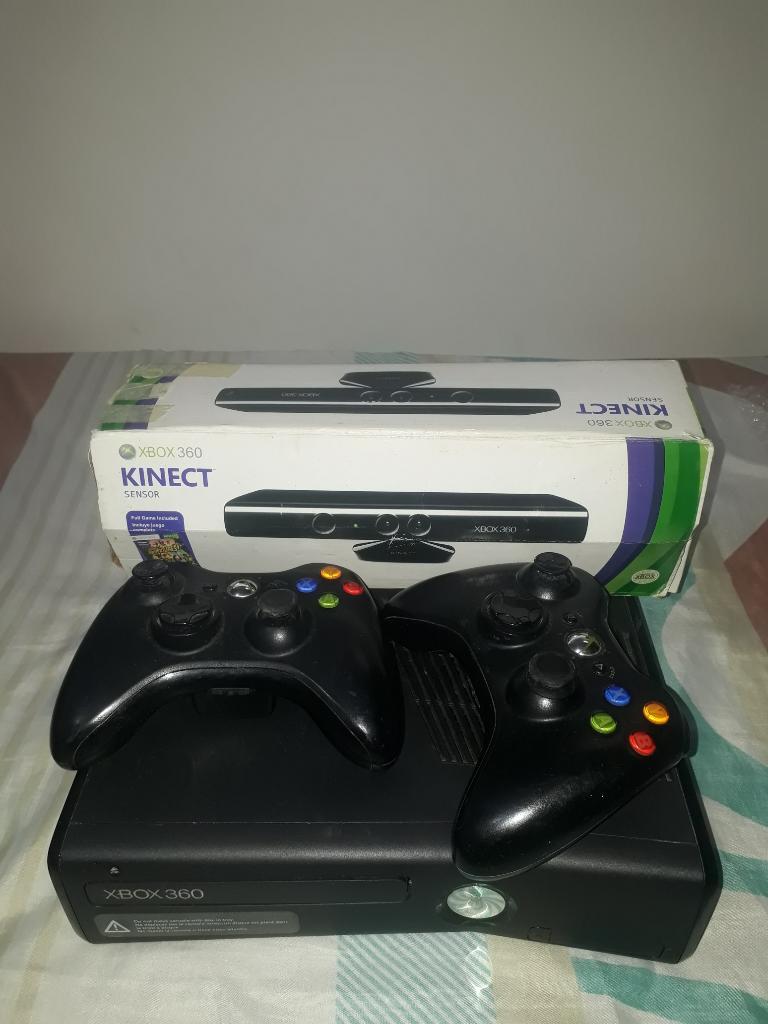 Xbox 360 con Kinet Chipeadodiscoduro