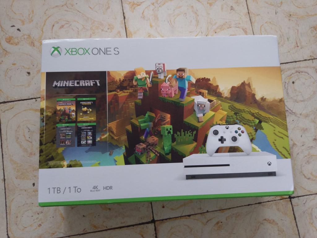 Xbox One S 1 Tb Minecraft Nueva