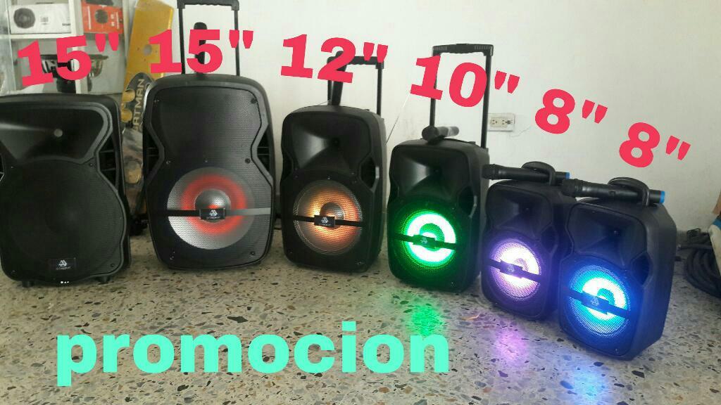 Cabinas de Sonido Recargables Gratis