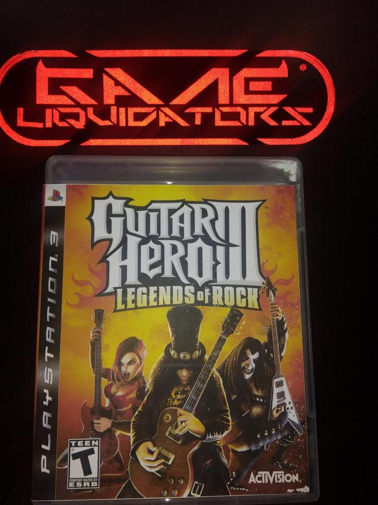 GUITAR HERO III LA LEYENDA DEL ROCK