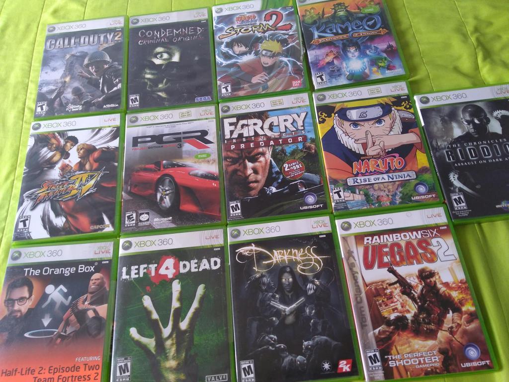 Juegos de Xbox 360 originales