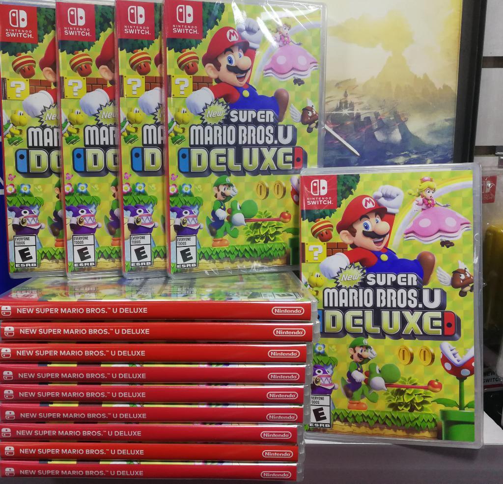 Mario Bros U Deluxe Nintendo Switch Nuev