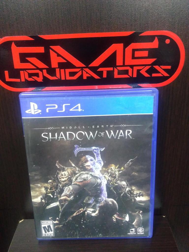 SHADOW OF WAR PS4