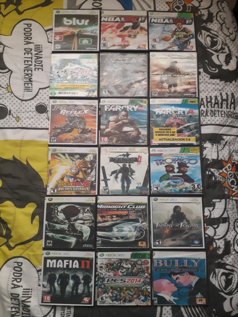 Se Venden Juegos de Xbox 360 Piratas