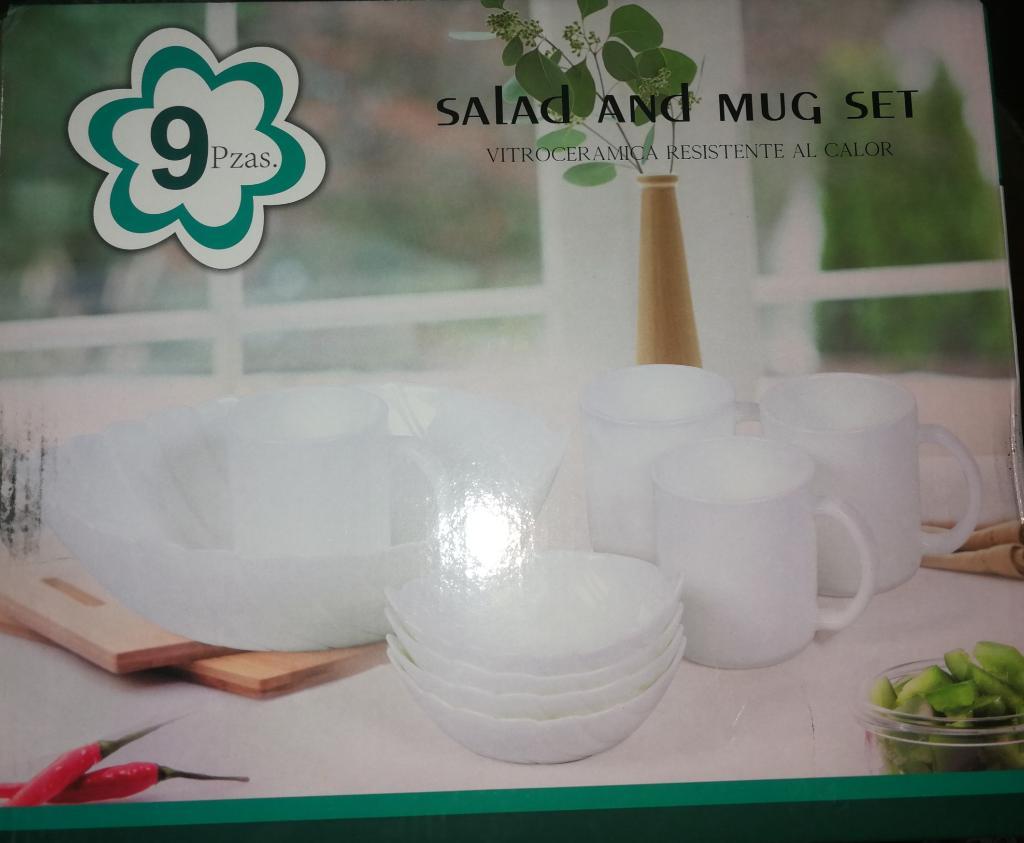 Set Mug Ensaladera