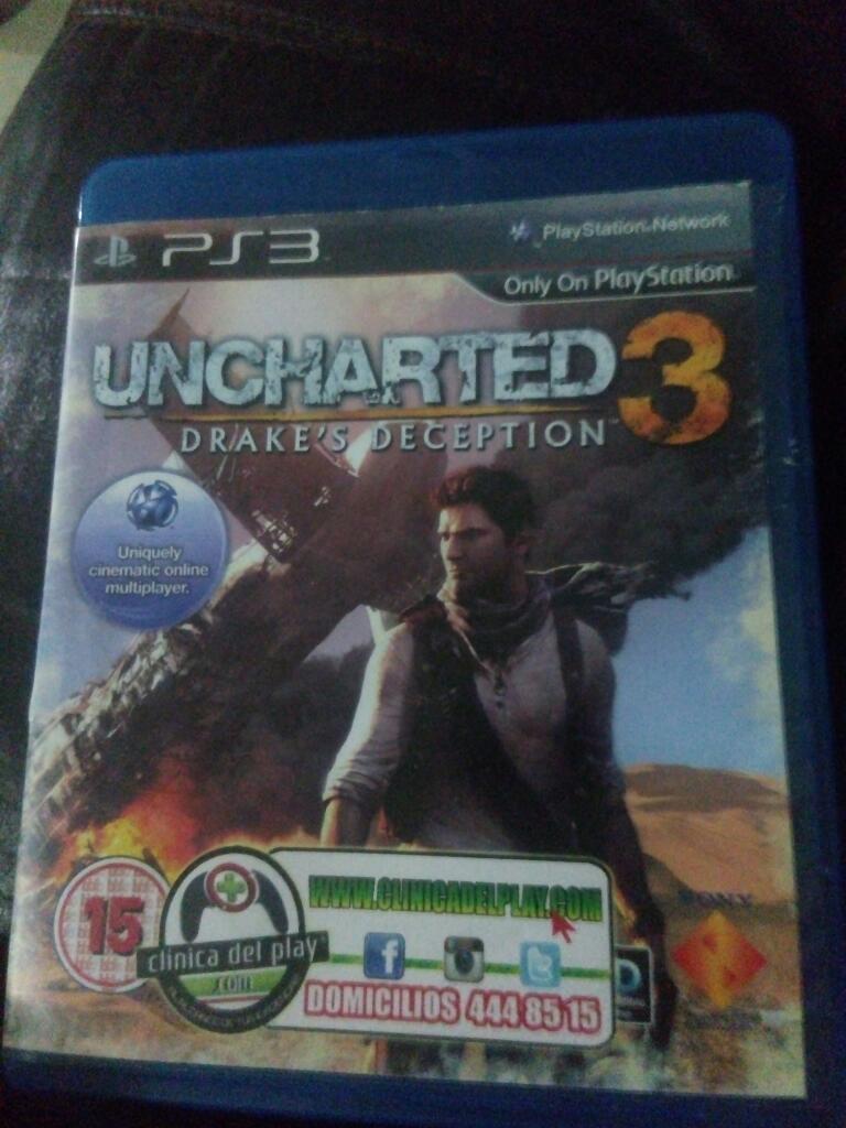 Uncharted 3 Ps3 Original