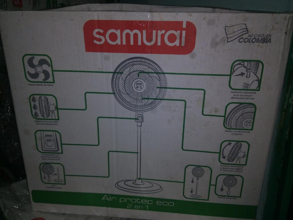Ventilador Samurai Air Eco Nuevo Garantí