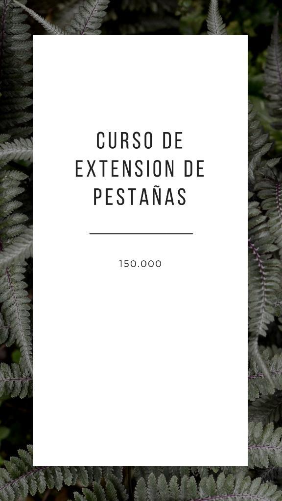 Curso de Extensión de Pestañas