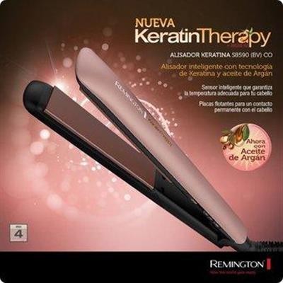 PLANCHA PARA CABELLO REMINGTON DE KERATINA Y ACEITE DE