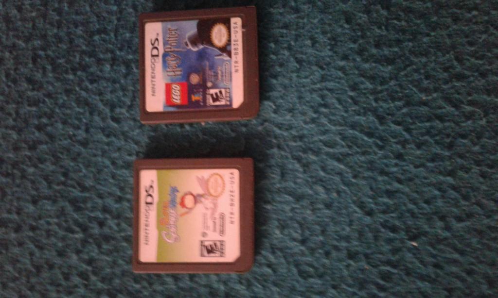 2 Cartuchos para la Nintendo DS