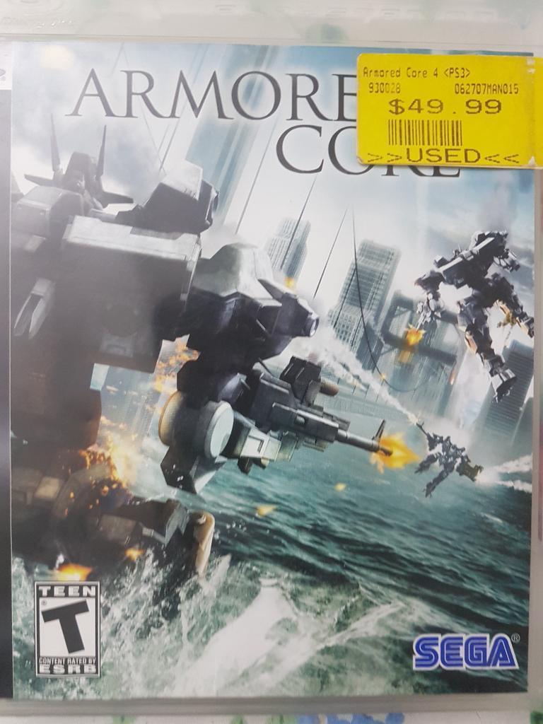 Armored Core 4, Juego Ps3