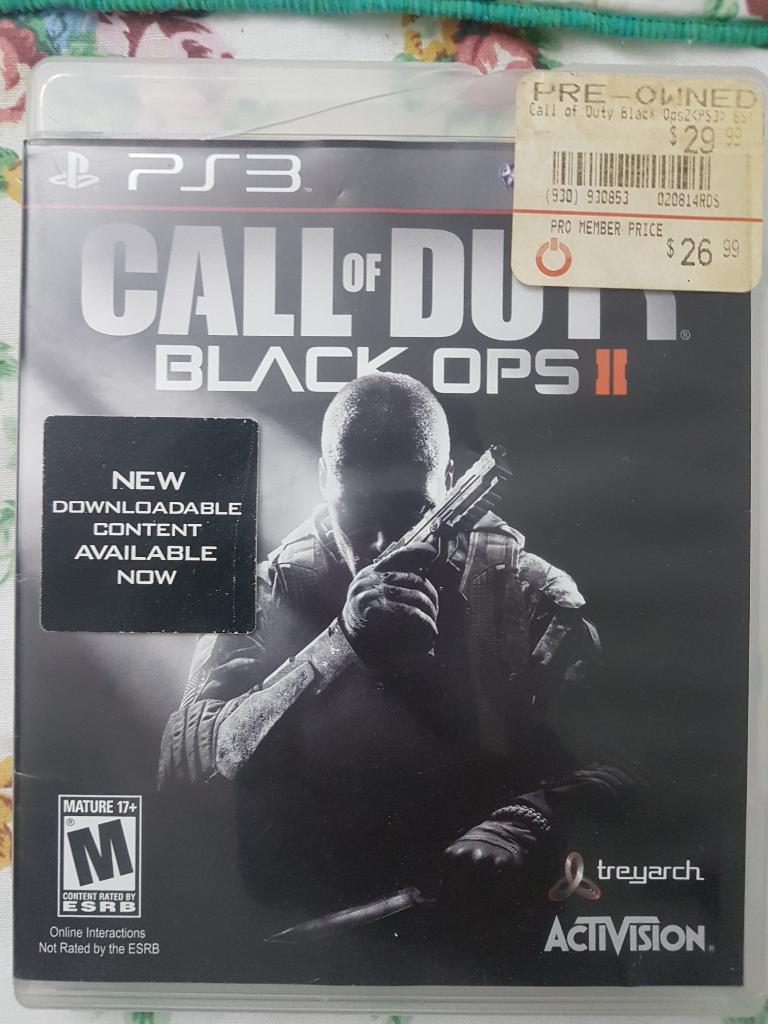 Call Of Duty Black Ops Ii, Juego Ps3