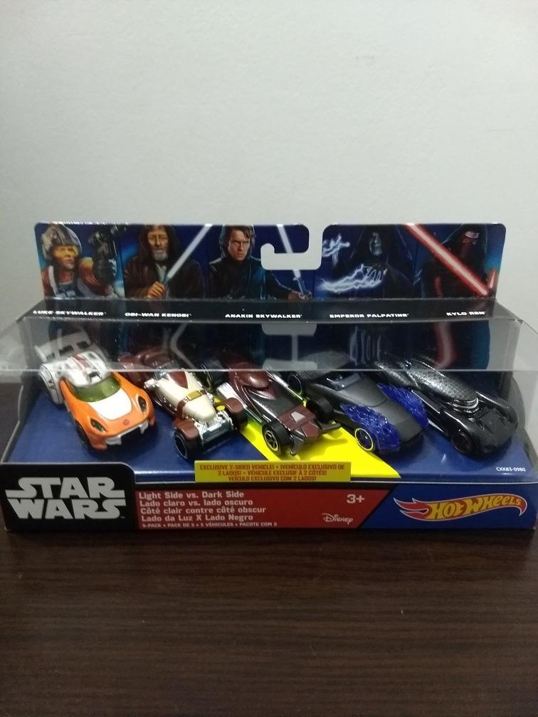Coleccion De Carros Star Wars X5 De Mattel Nuevo Disponible.