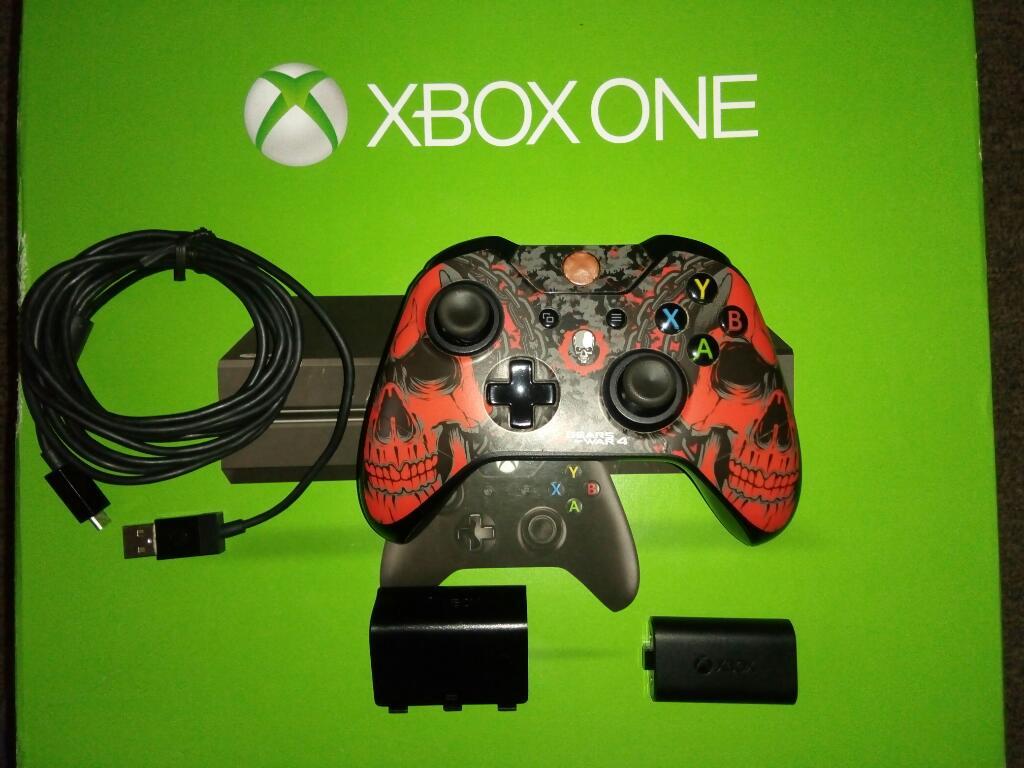 Control Xbox One con Kit Carga Y Juega
