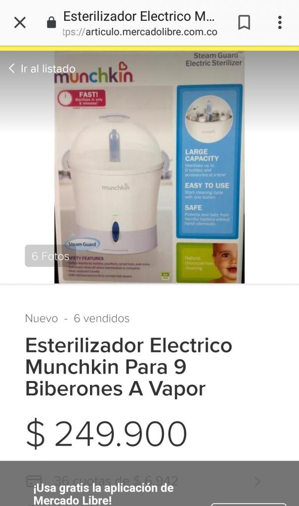 Estirilizador para estrenar de marca