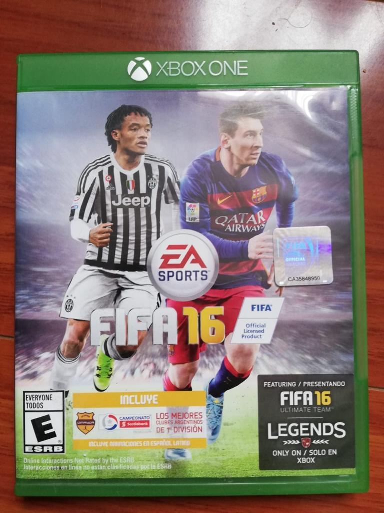FIFA 15 FIFA 16 XBOX ONE 2 X 1