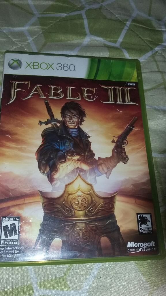 Fable 3 Xbox 360 Juego Original