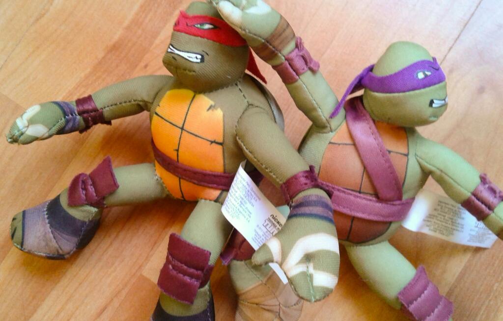 Figuras Tortugas Ninja Tmnt Peluche Mcd'