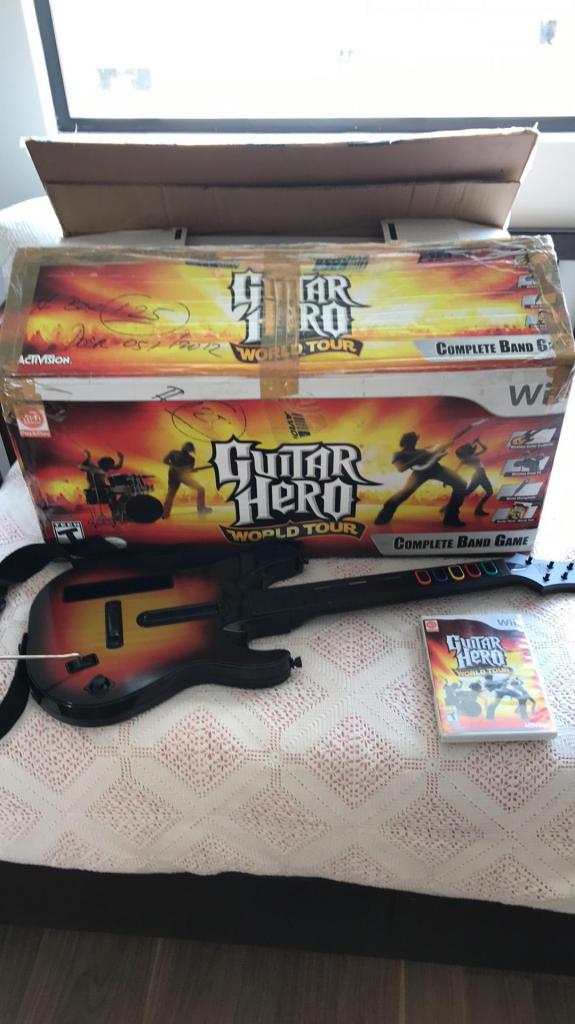 Guitar Hero Wii Band Game