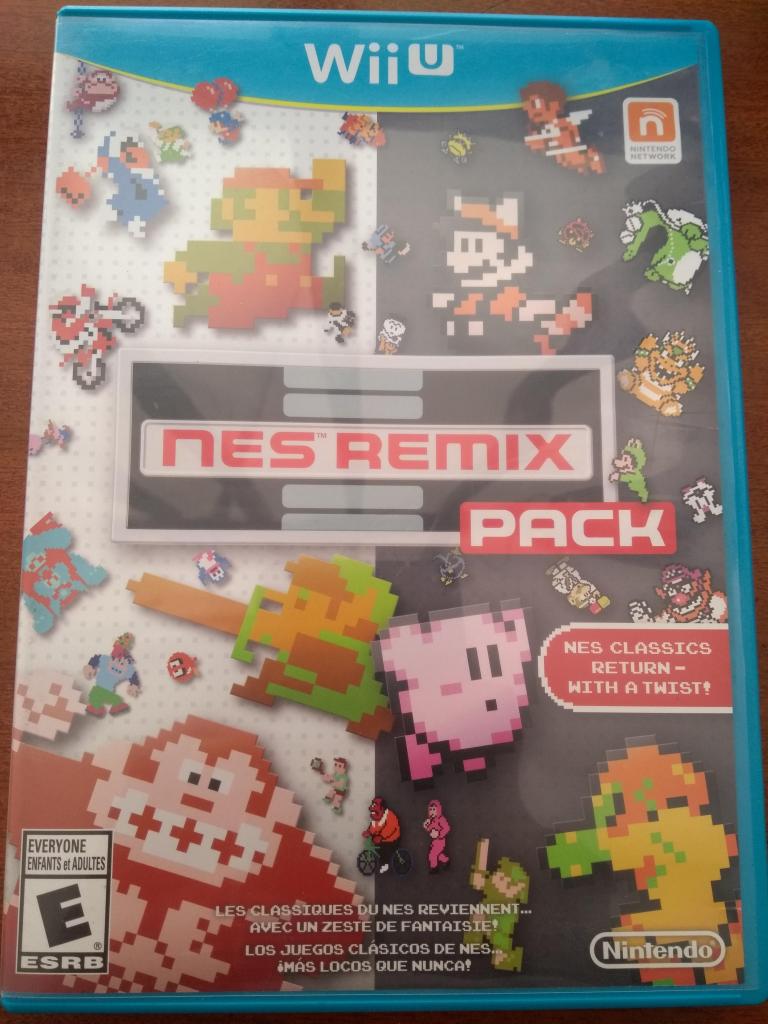 Juego Nes Remix Pack Wii U Original