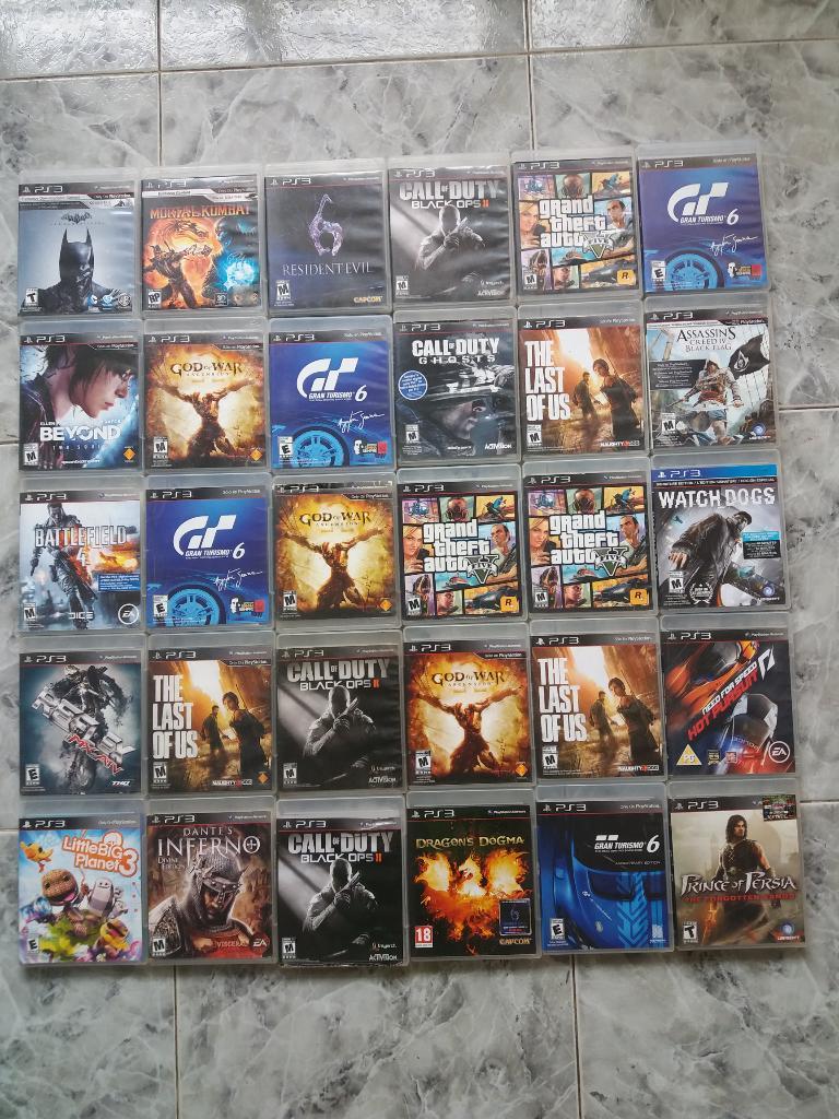 Juegos Ps3 C/u 25 Mil