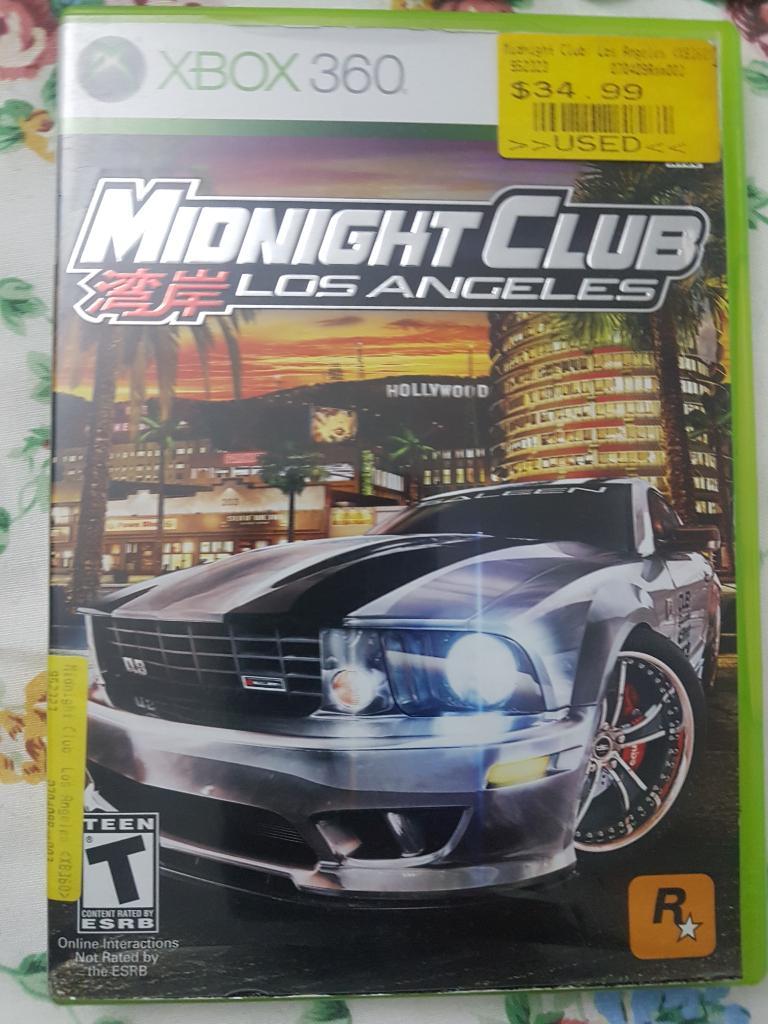 Midnight Club, Xbox 360