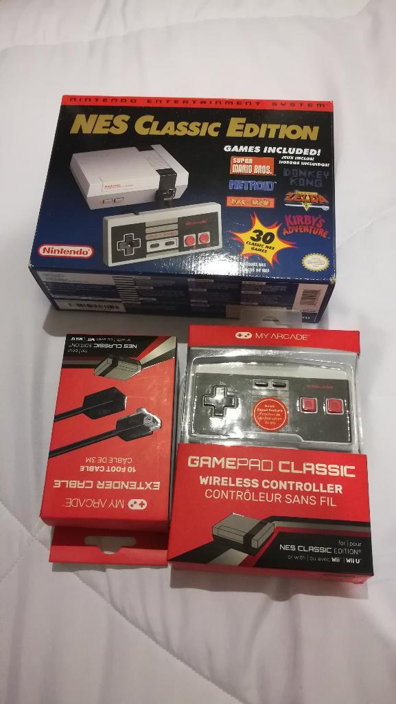 Nintendo Nes Retro Nuevo en Caja Hdmi