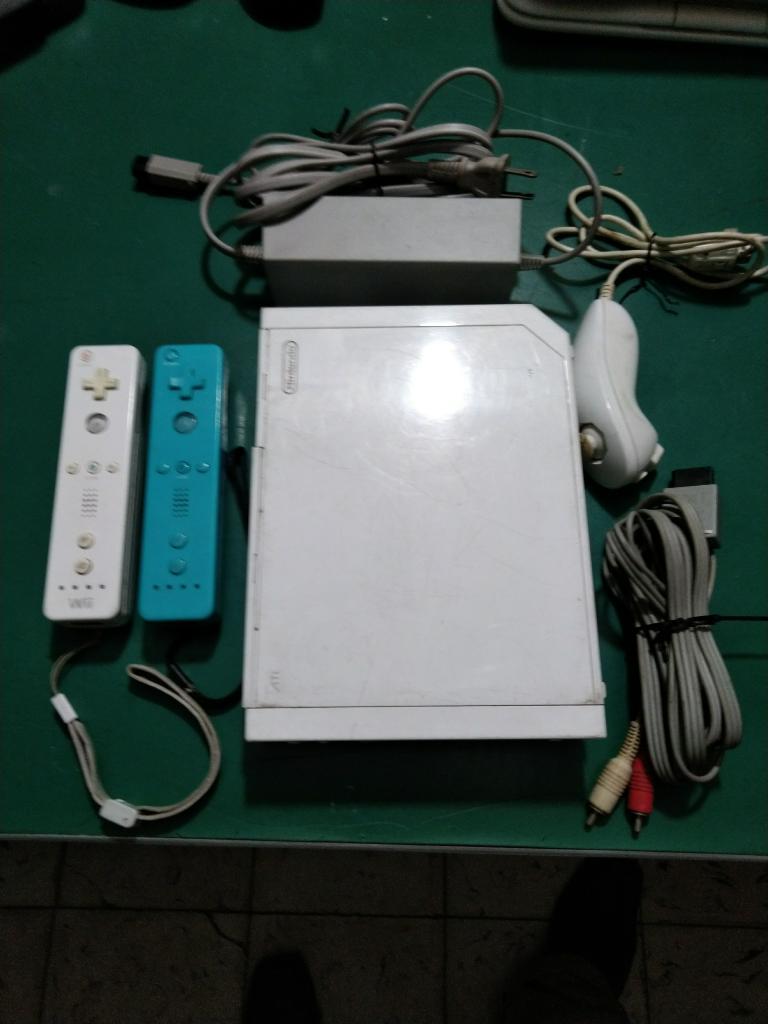 Nintendo Wii Dos Controles Barra Sensor