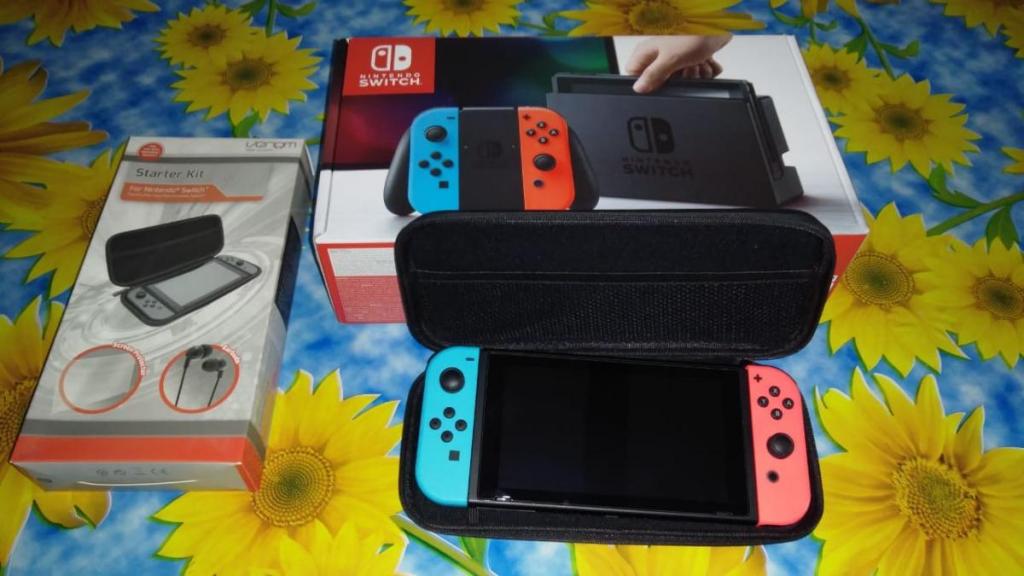 Nintendo switch poco tiempo de compra gran estado negociable
