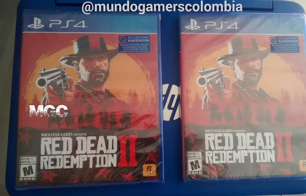 Playstation 4 Red Dead Redemption 2 Ps4 Sellado Envíos