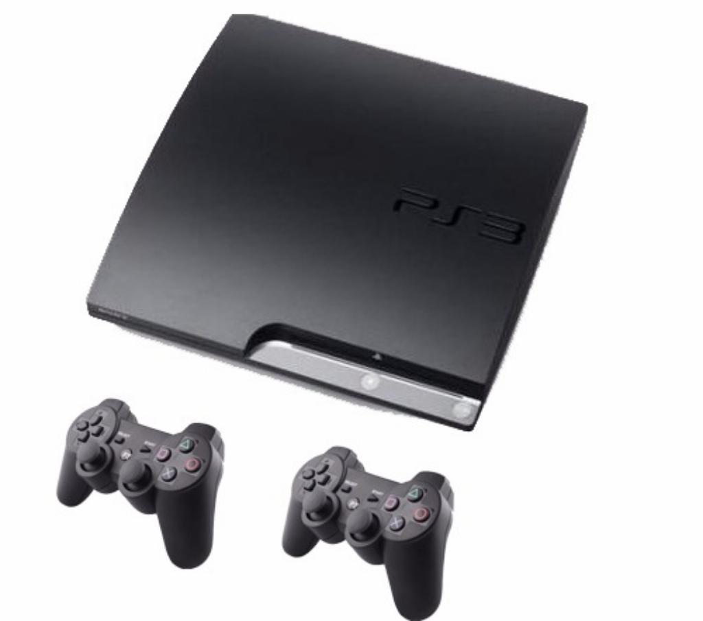 Ps3 Slim / 2 Dos Controles Originales