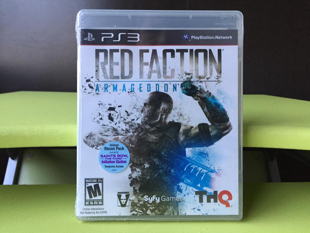 RED FACTION ARMAGEDDON para PS3 !!! NUEVO ¡¡¡
