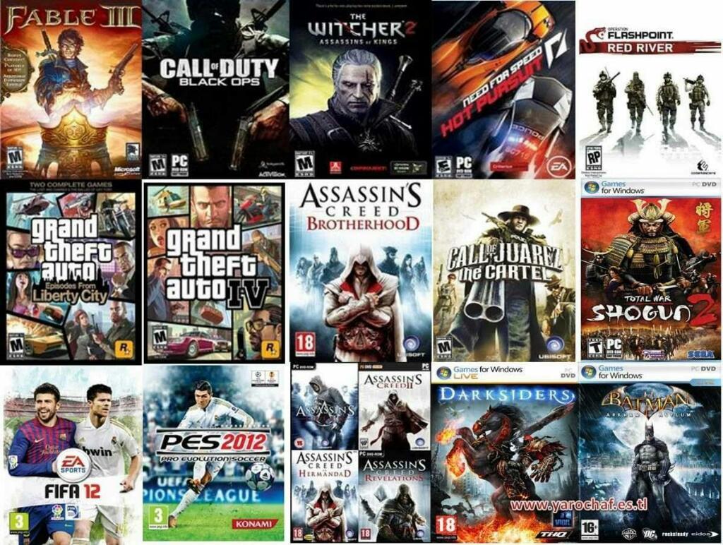 Se Vende Juegos para Pc