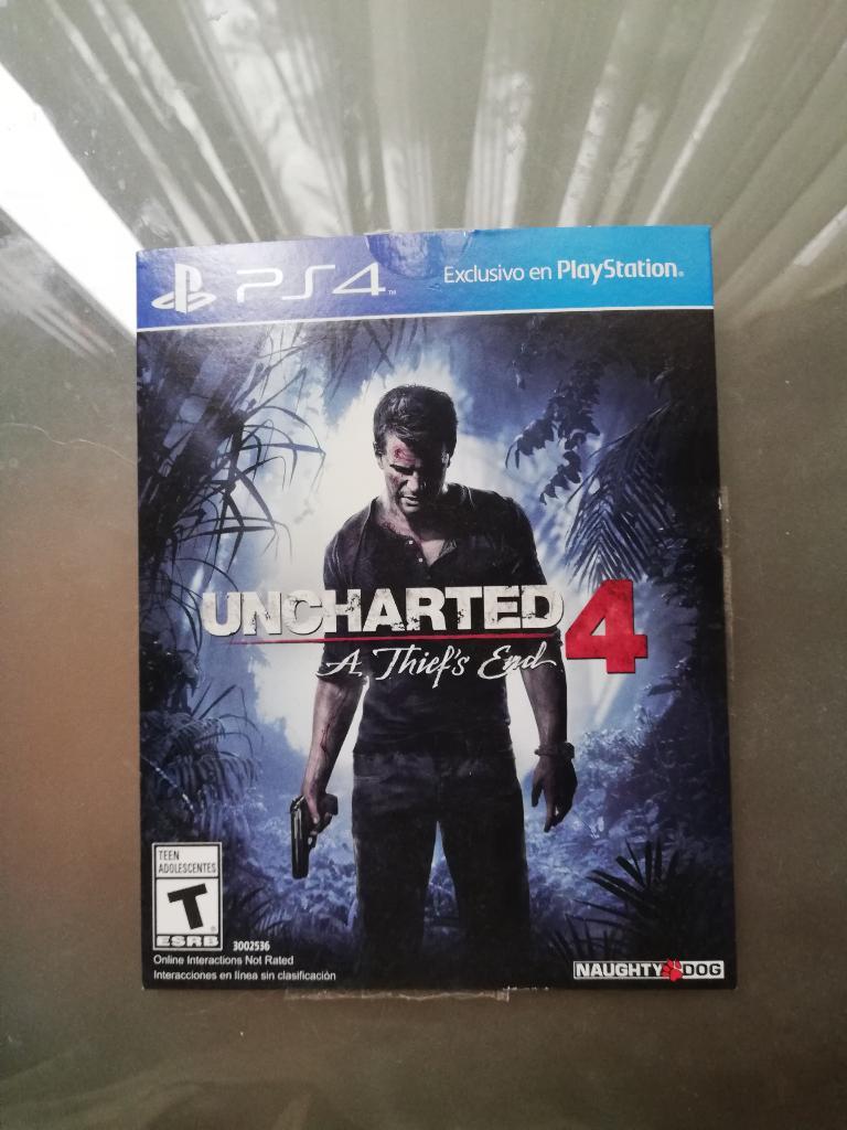 Se Vende Uncharted 4 Play Station 4