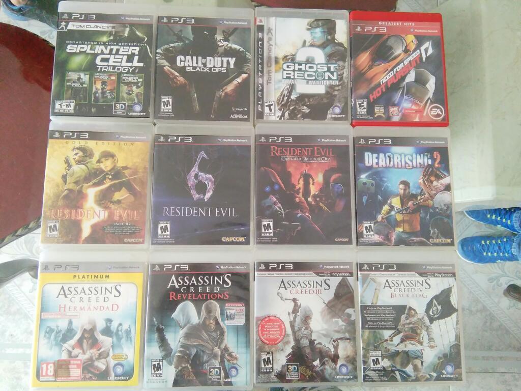 Se Venden Juegos de Play 3 Originales