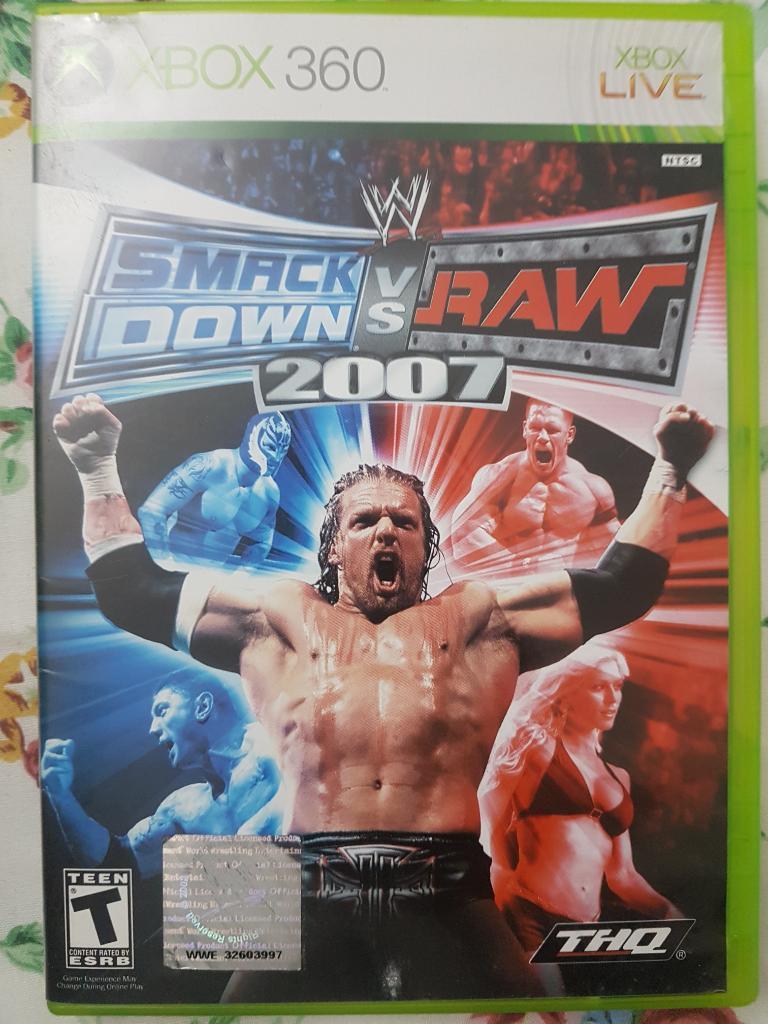 Smackdown Vs Raw , Xbox 360