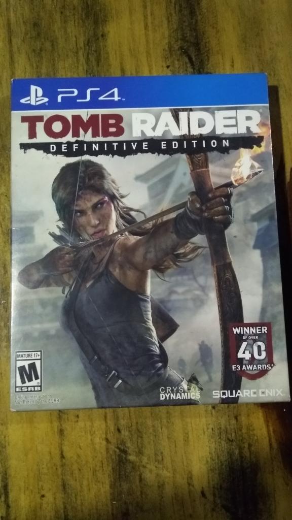 Tomb Raider Ps4 Edicion Coleccionistas