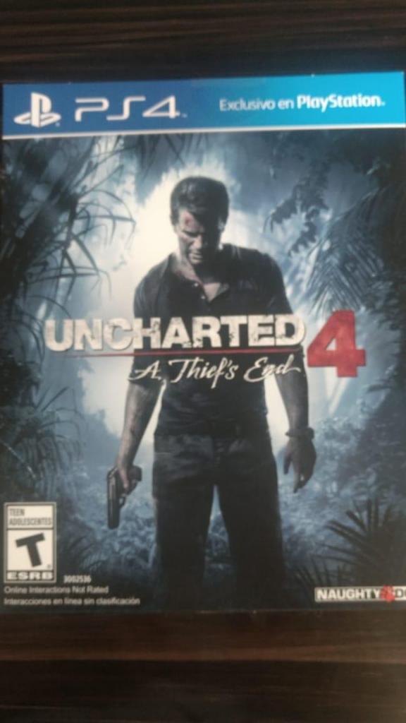 UNCHARTED 4 PS4