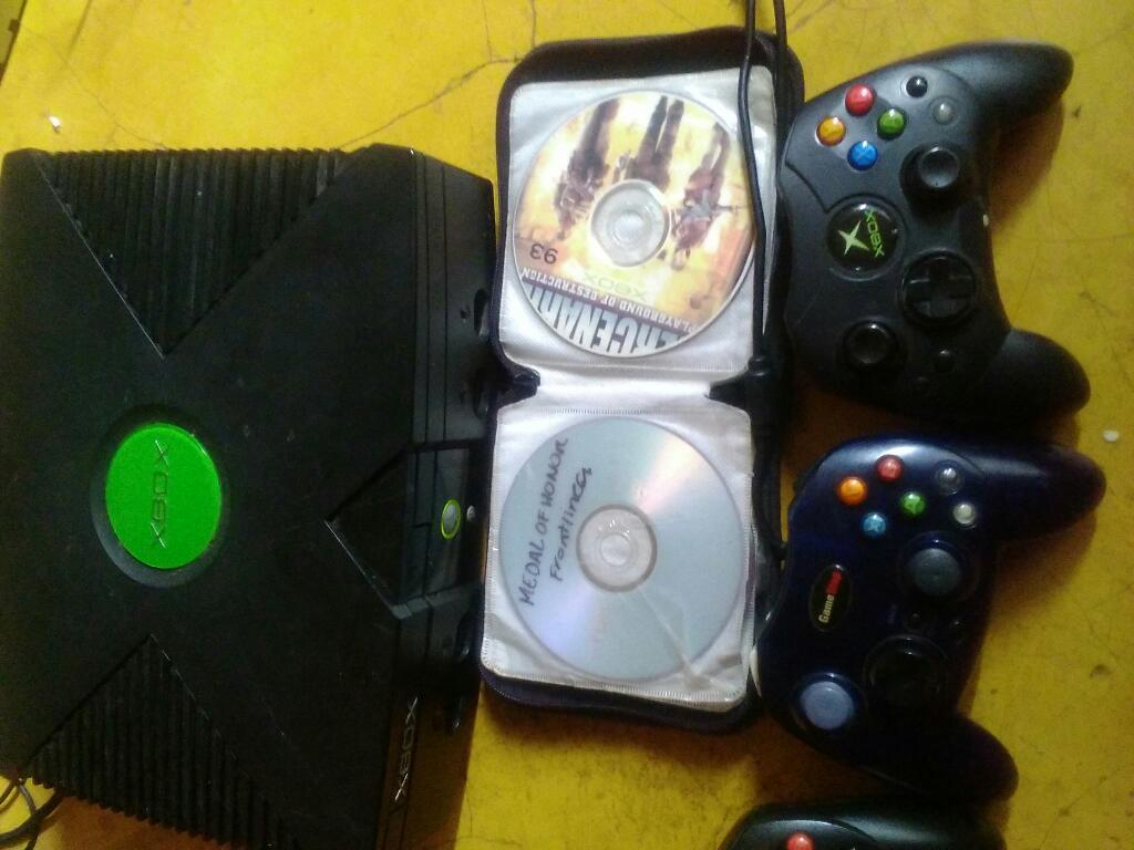 Vendo O Cambio Xbox Clasico 3 Controles