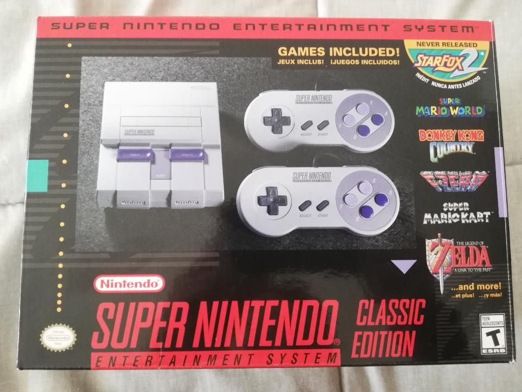 Consola Super Nintendo Mini Snes Classic