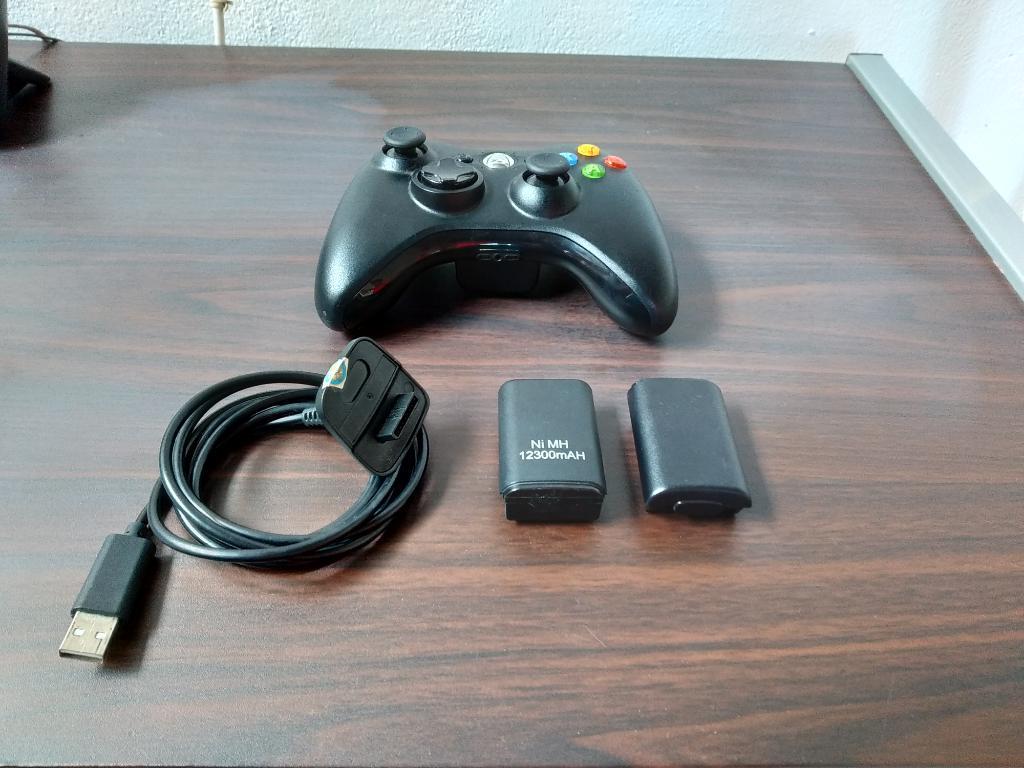 Control Xbox 360 + Bateria Recargable